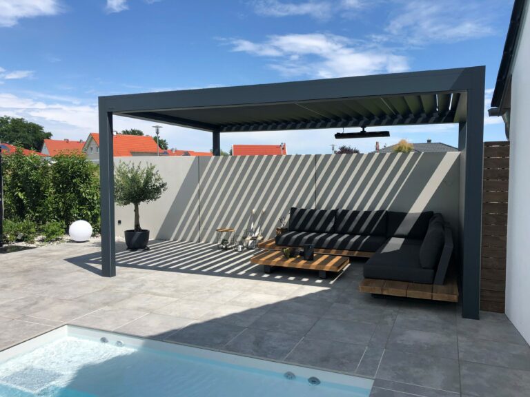 Pergola Terrassendach Hafner Metalldesign